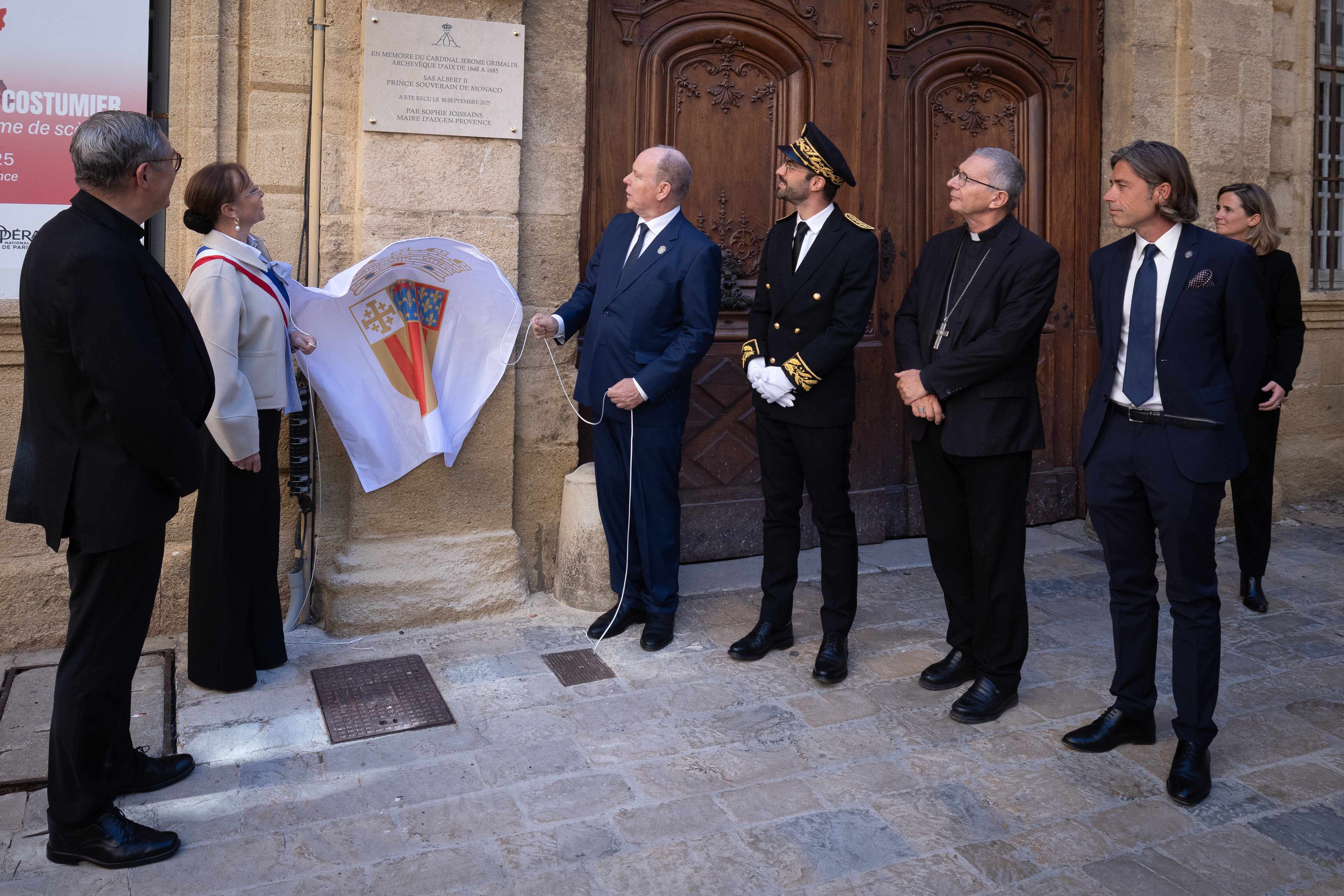 déplacement de S.A.S. le Prince Albert à Aix-en-Provence déplacement de S.A.S. le Prince Albert à Aix-en-Provence